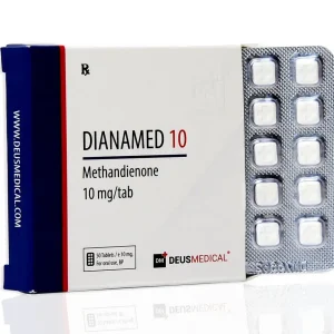 Køb DIANAMED 10 (Methandienone) – 50 tabletter à 10 mg – DEUS-MEDICAL