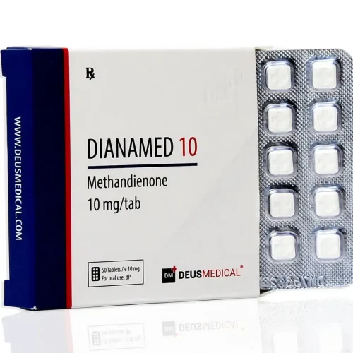 Køb DIANAMED 10 (Methandienone) – 50 tabletter à 10 mg – DEUS-MEDICAL