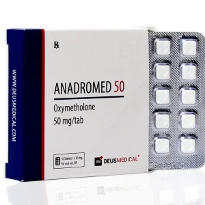 Køb ANADROMED 50 (Oxymetholone) – 50 tabletter à 50 mg – DEUS-MEDICAL