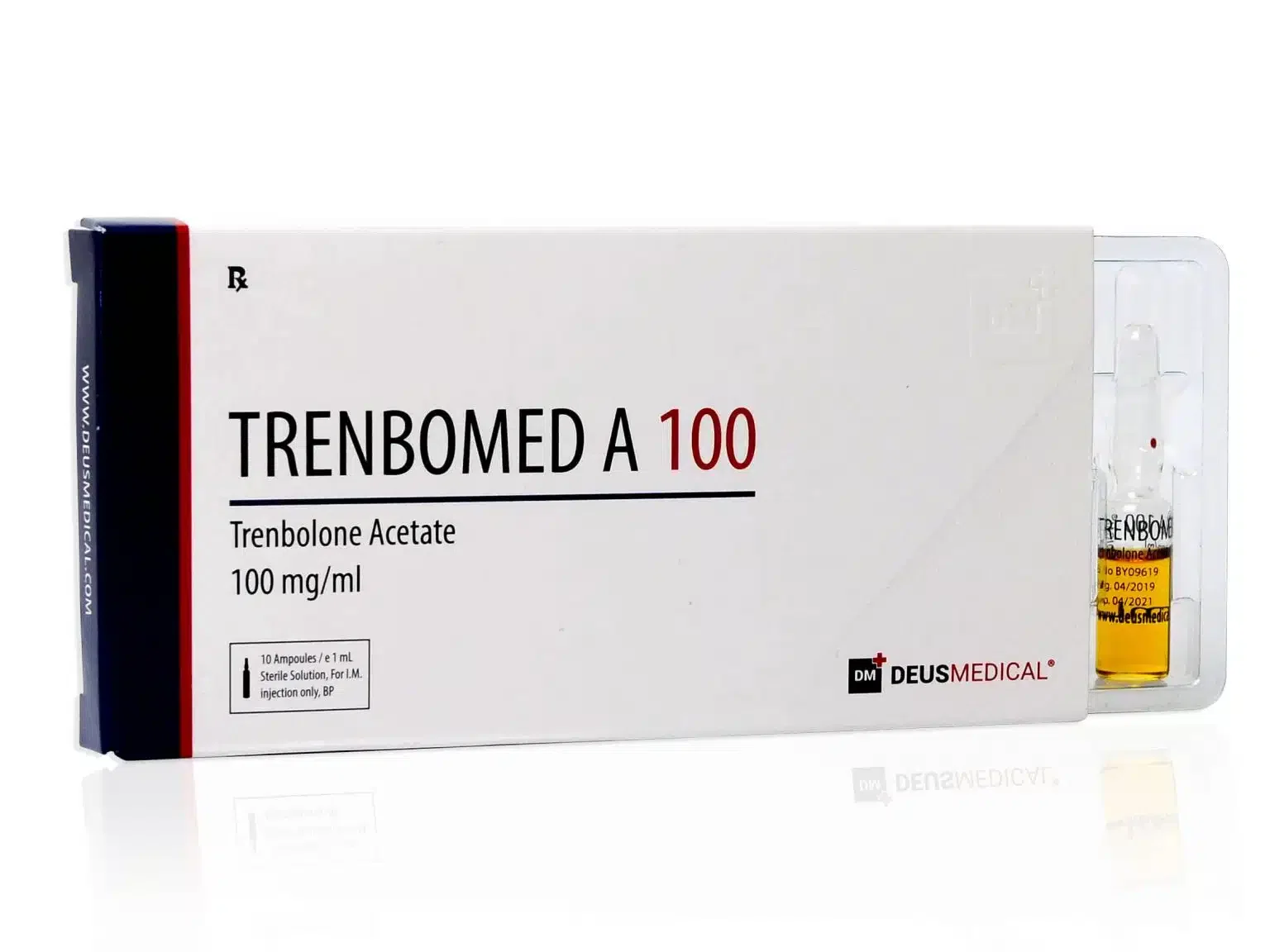 TRENBOMED A 100 (Trenbolonacetat) – 10 ampuller à 1 ml – DEUS-MEDICAL