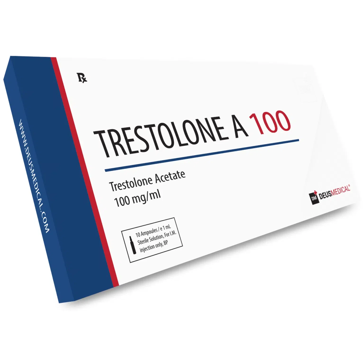 TRESTOLONE A 100 (Trestolone Acetate) – 10 amps à 1 ml – DEUS-MEDICAL